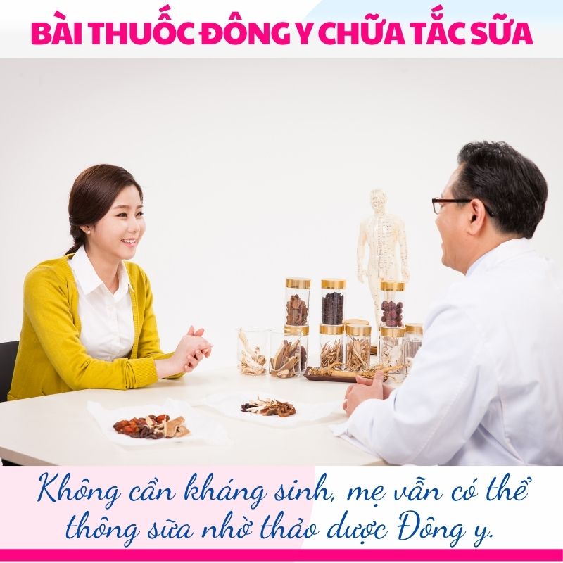 Không cần kháng sinh, mẹ vẫn có thể thông sữa nhờ thảo dược Đông y.